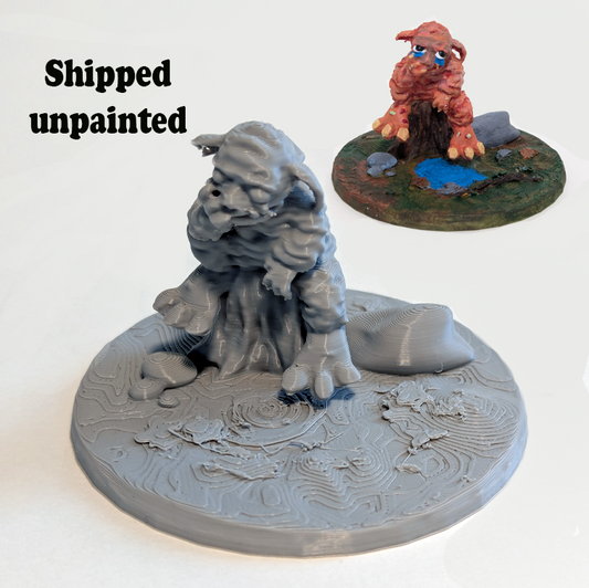 Squonk - a paintable cryptid figurine